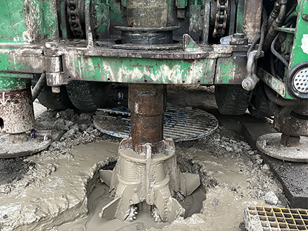 perforación de pozo de agua tubular