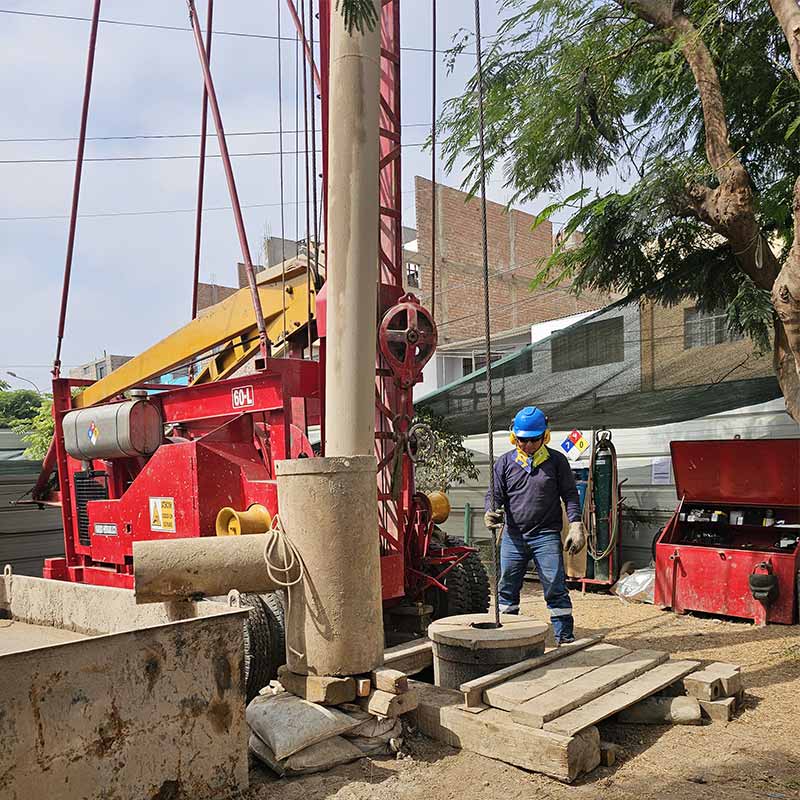 Perforación de pozo reemplazo P-142 para abastecimiento de agua potable – Besco S.A.C. – Lima