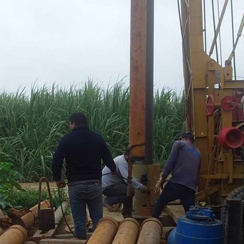 Perforación de 5 pozos tubulares para fines agrícolas – Cartavio S.A.A. – Trujillo